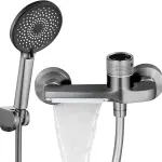 Lichidari de stoc produse ieftine,retururi si resigilate Amazon atent selectate si verificate!unChilipir este un magazin online de tip Outlet online cu reduceri si oferte 32 Baterie de baie cu dus cascada alamă pentru cadă și baie Gri