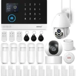 Lichidari de stoc produse ieftine,retururi si resigilate Amazon atent selectate si verificate!unChilipir este un magazin online de tip Outlet online cu reduceri si oferte 72 Sistem de alarmă wireless XNY 4G și WLAN pentru casă cu 2 camere de supraveghere 1080P 2MP