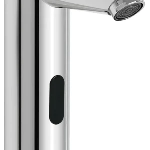 Baterie de baie cu senzor de mișcare, finisaj lustruit