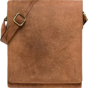 Geantă de umăr din piele pentru laptop de până la 13 inci